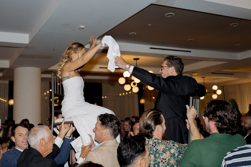 Wedding Reception at The Rockaway Hotel in New York.