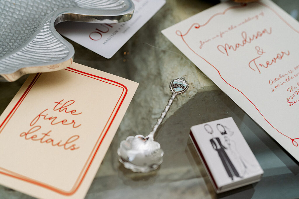 Vintage wedding details