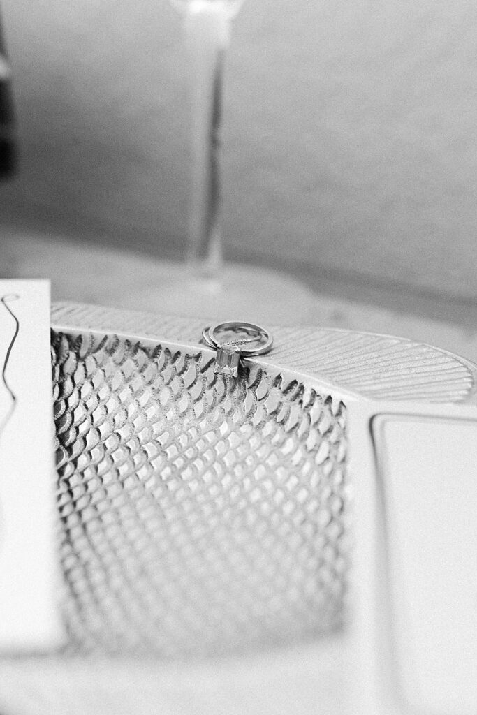 Brides wedding ring