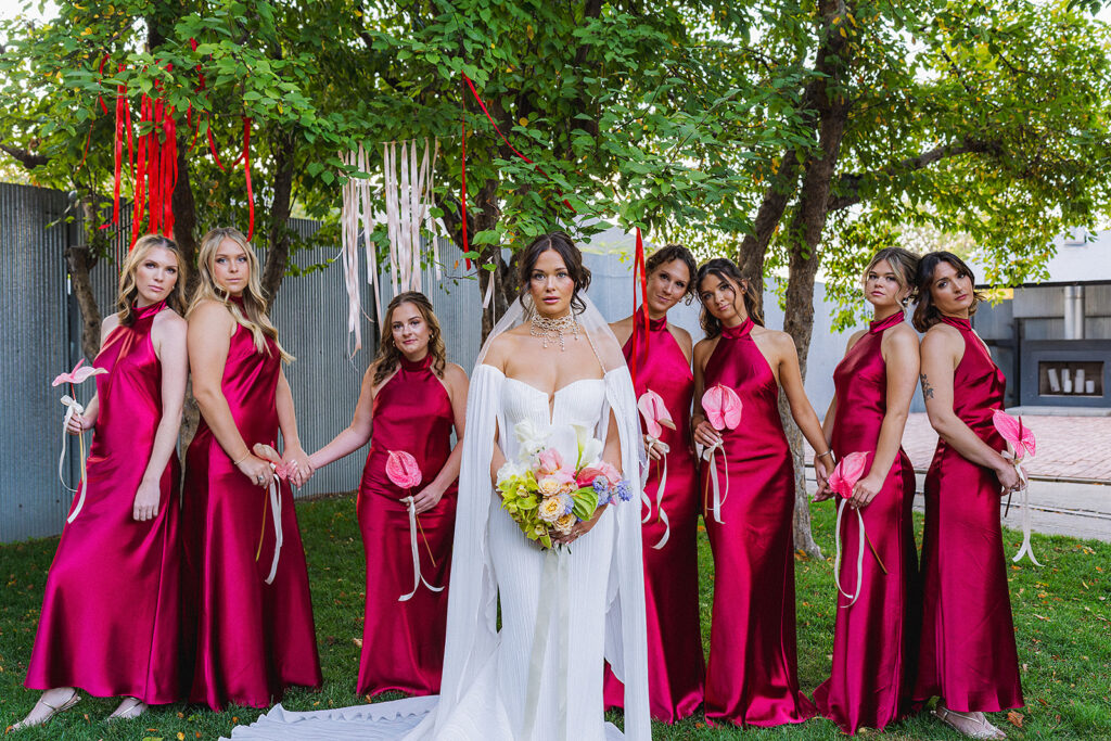 Bridesmaids at Blanc Denver